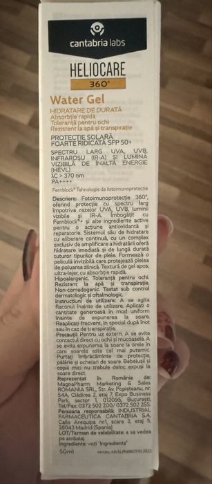 Crema SPF 50+ Heliocare 50 ml