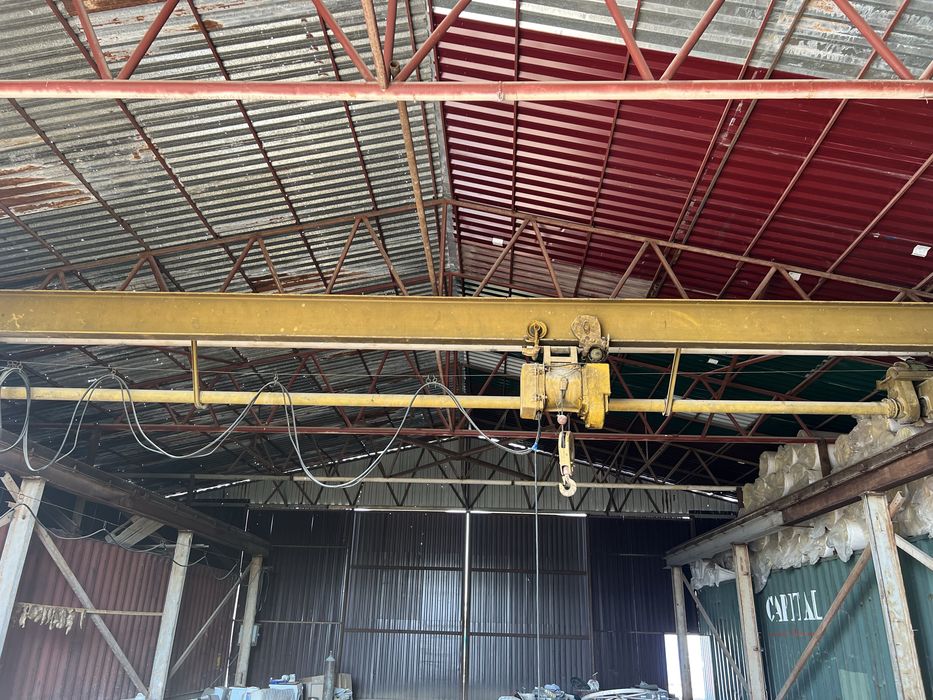 Ангар с кран балкой
