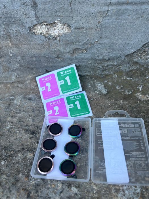 Протектори за камери на iPhone 14 Pro. Чисто нови.