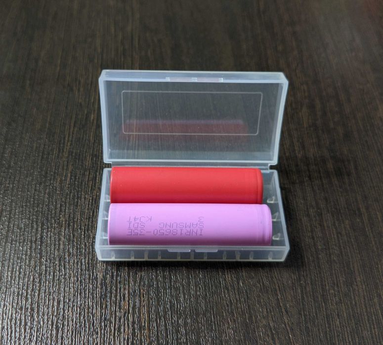 Кейс для аккумулятора 18650, бокс для хранения.