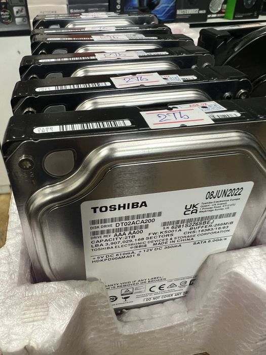 Toshiba 2TB 100%100