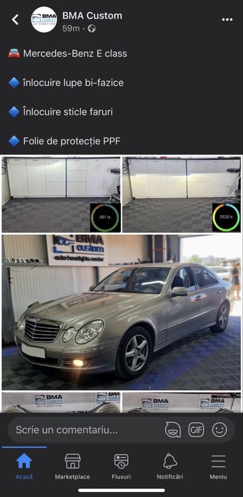 Mercedes Benz E Class w211 - Avantgarde