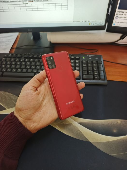 Samsung A21S 3/32gb(2022)ideal iwlawi zur aybi yuq tozza telefon