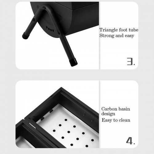 Скара барбекю - къмпинг Преносима