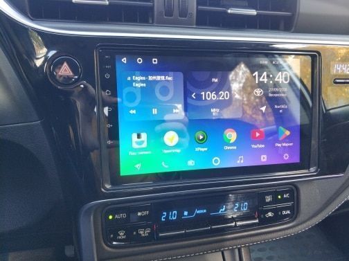 TOYOTA COROLLA 2017-2018 - 9'' Навигация ТИП "D", 9154