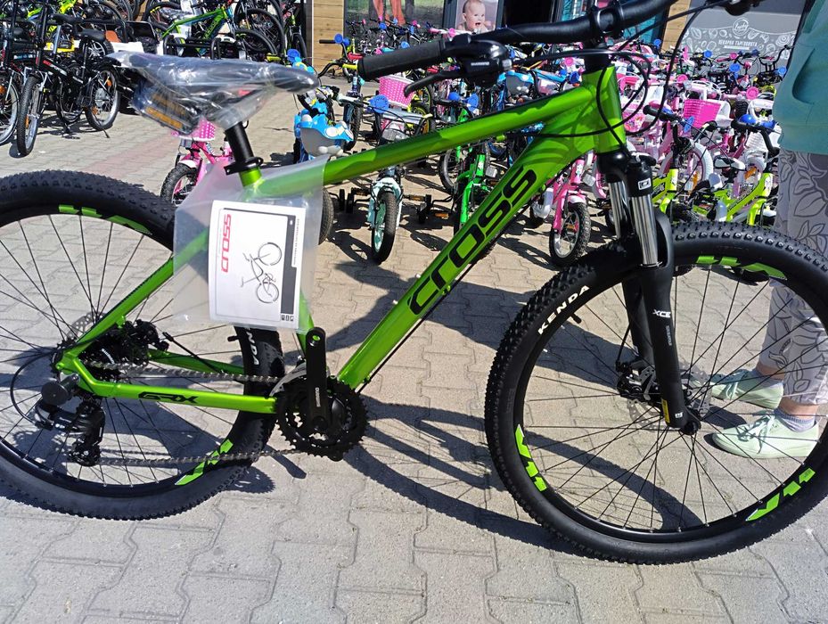 CROSS Велосипед 27.5" GRX 7 mdb зелен