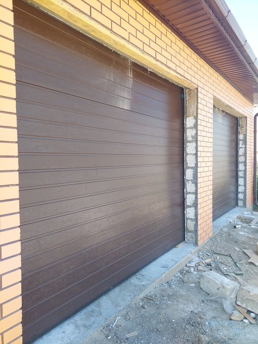 Гаражные секционные ворота!