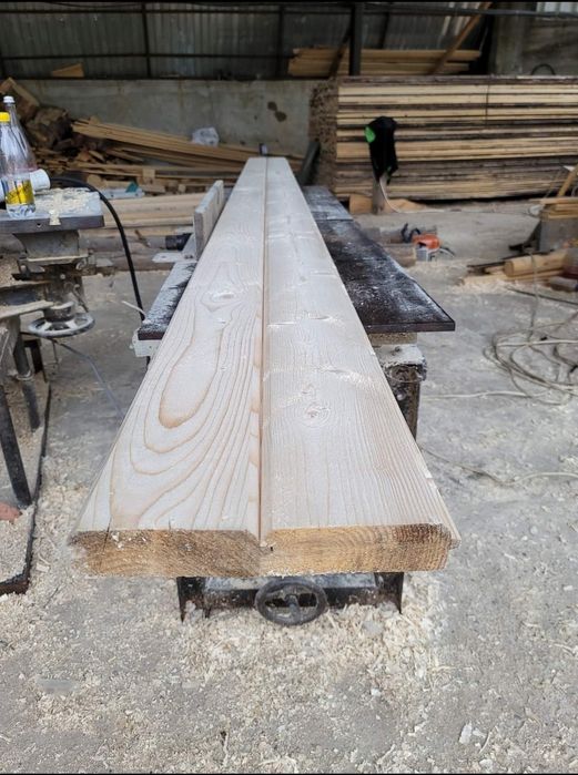 Lambriu , Podea , Lambriu semirotund pentru cabane , Cherestea