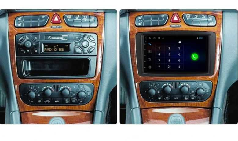 9-инчова мултимедия Mercedes A, C, G, CLK, Vito, Viano Vaneo 1998–2006