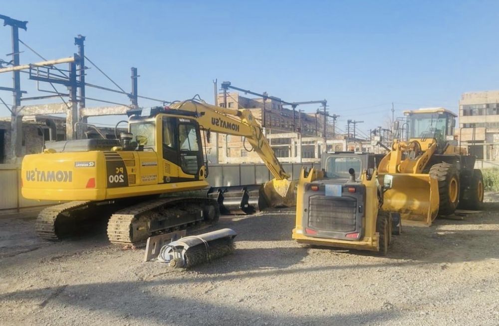 Услуги экскаваторов на объекте 3в1