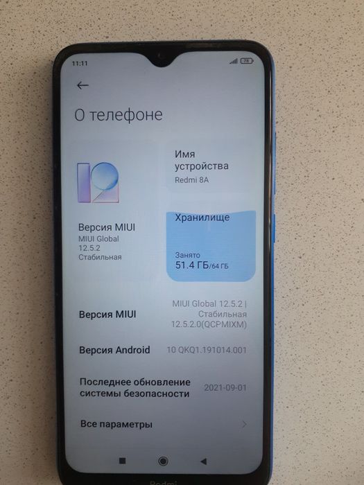 REDMI 8 A sotiladi xolati òrta ayolim ishlatgan