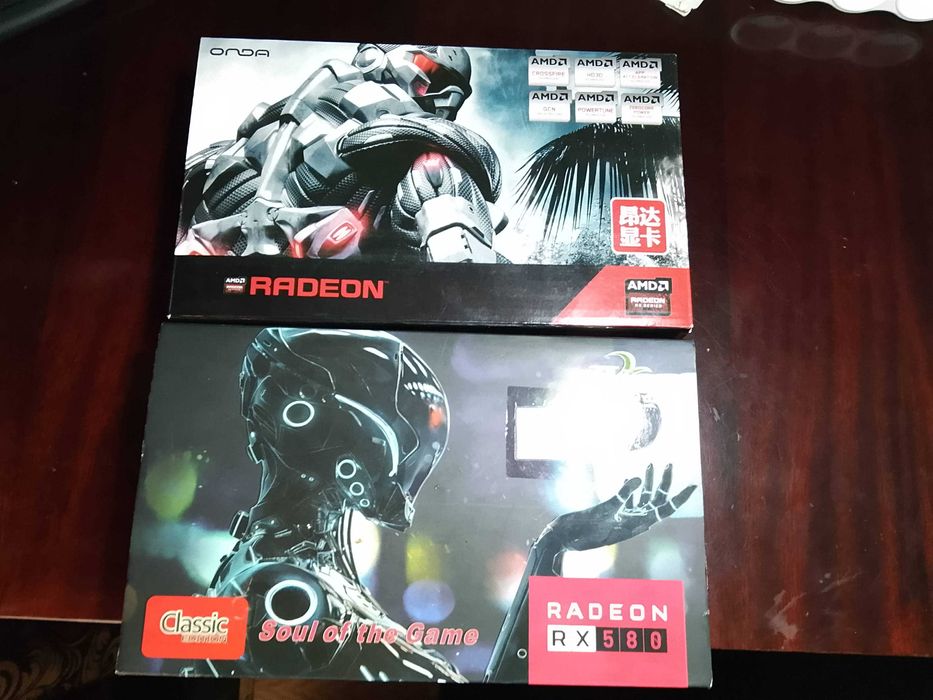 Видеокарта RX 580 RX 550