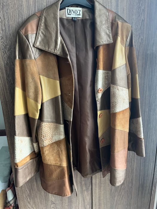 Палто от Германия, естествена кожа, размер 44-46