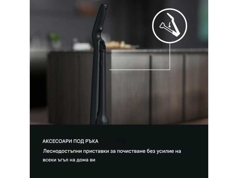 Вертикална Безкабелна Прахосмукачка AEG QX6-1-45AN, Черна / Сива