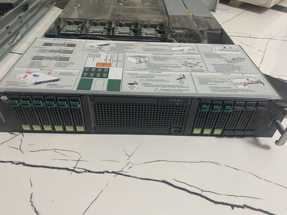 Сервера Fujitsu PRIMERGY RX300 S4 и S6