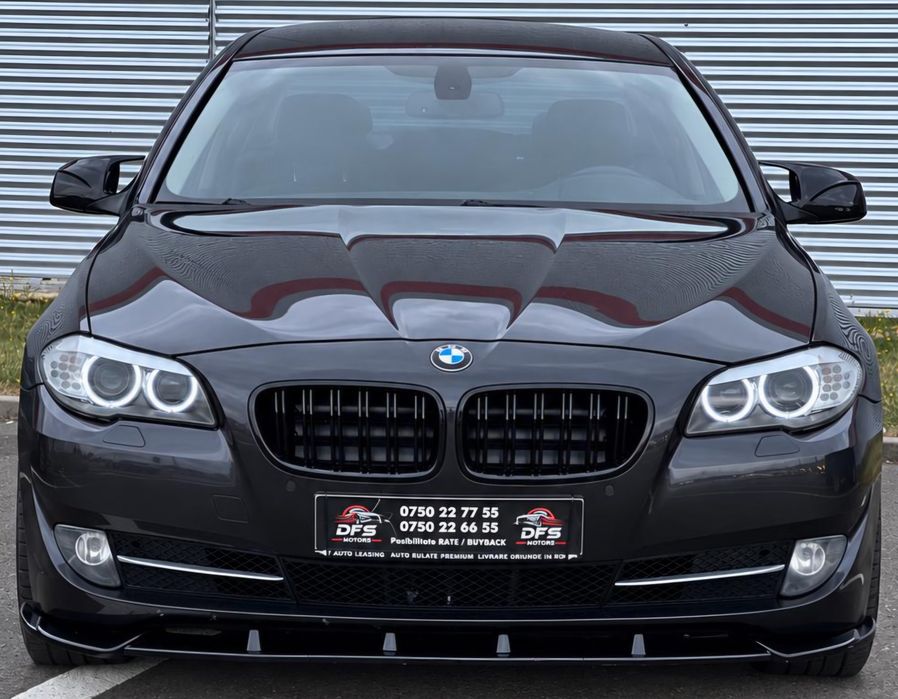 Vand BMW Seria 5 F10 2.0D automata inmatriculata RO interior seria 7 volan M TVA inclus deductibil posibilitate rate / leasing / creditare urgent