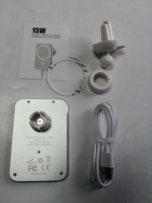 Suport telefon auto cu incarcare wireless magsafe