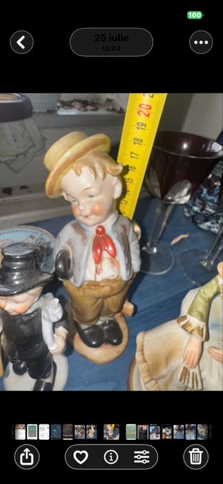 Bibelouri fata si baiat stampilate  germania