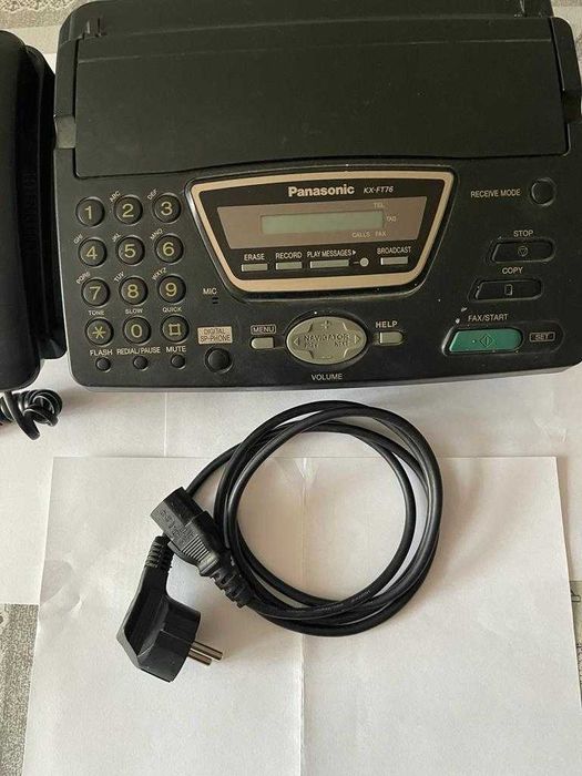 факсовый аппарат, телефон