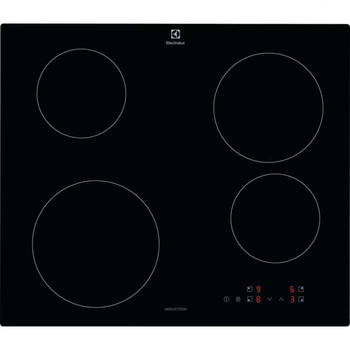 Plita incorporabila cu inductie Electrolux EHH6340FOK, Touch, Negru