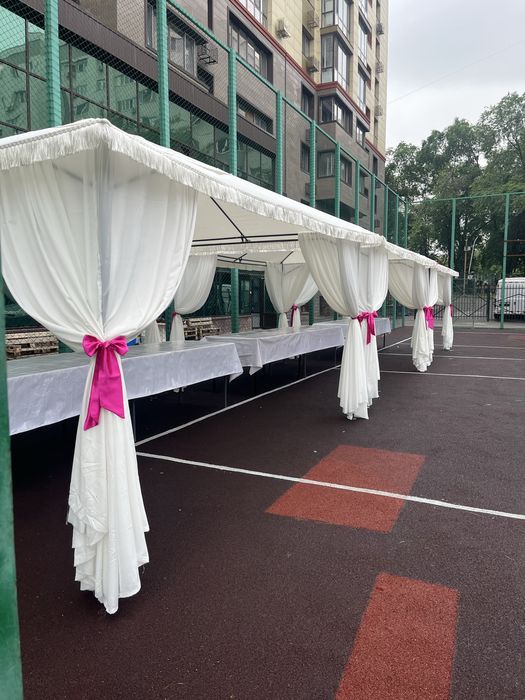 Аренда столы, стулья. Шатер в аренду.