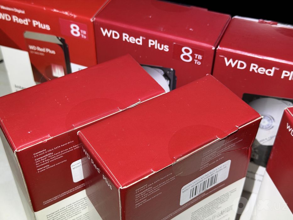 Western Digital WD Red 8TB Plus new