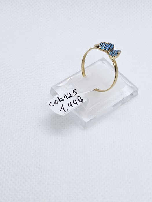 Vand inel dama din aur 14 k 1.44 g cod 125