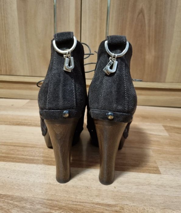 Botine dama Liu Jo piele naturala intoarsa 38
