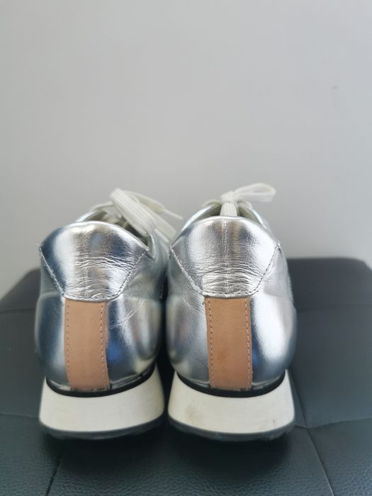 Дамски сребърни маратонки Aquamarine 36