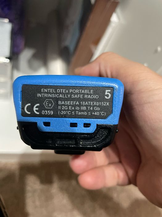 Set 2 Stații Profesionale Antiexplozie Entel DTEx ATEX + Încărcător