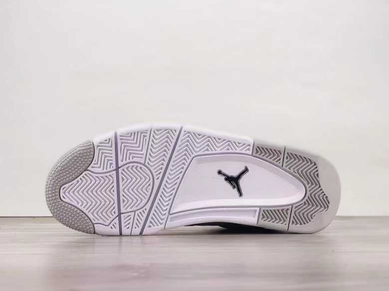 Nike Jordan Retro 4 Military Black Мъжки Дамски Маратонки 36-47