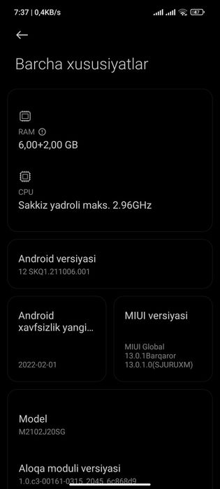 Poco x3 pro ideal srochno sotiladi