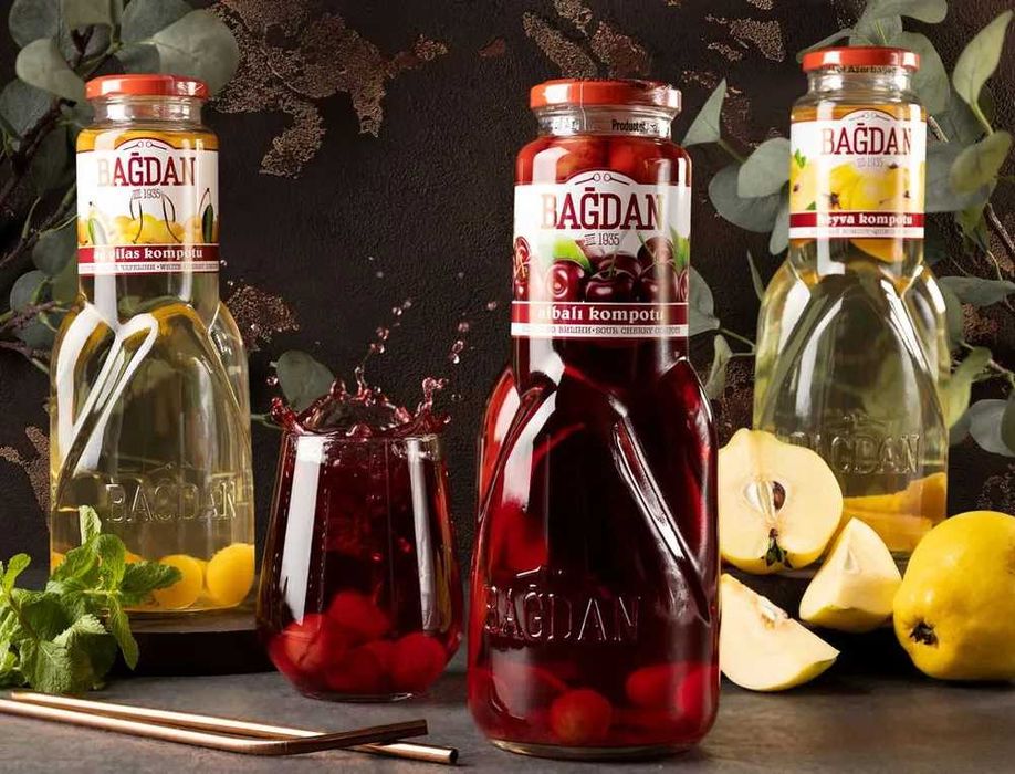 Компот натуральный на прямую из Азербайджана.