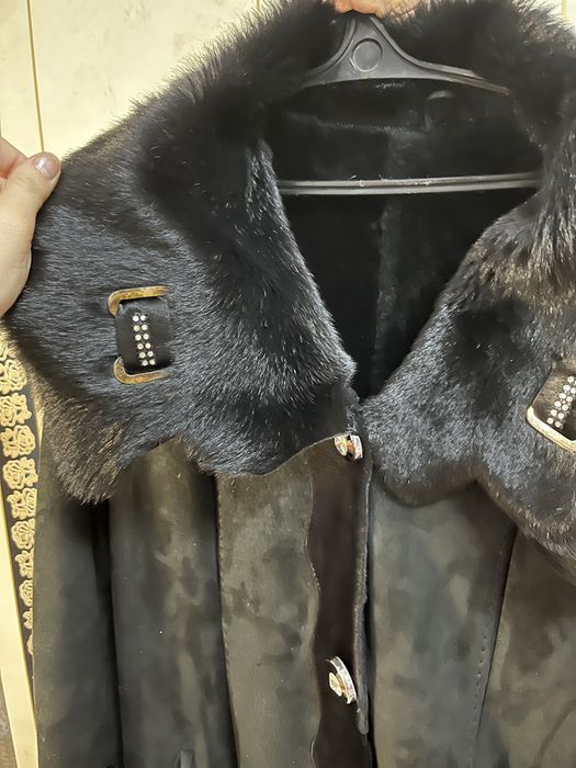 Шуба полу норковая