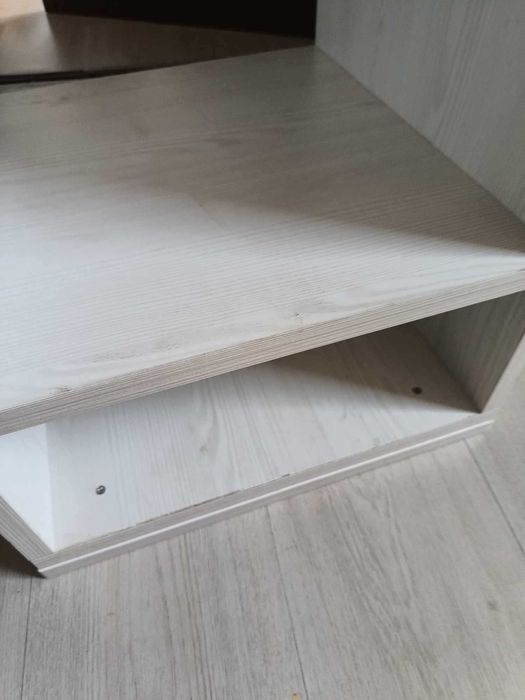 Noptiera Alba 40lx40lx47h cm Canturi ABS