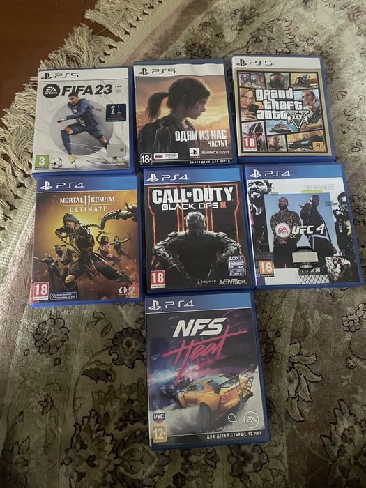 Продам игры на ps(playstation)