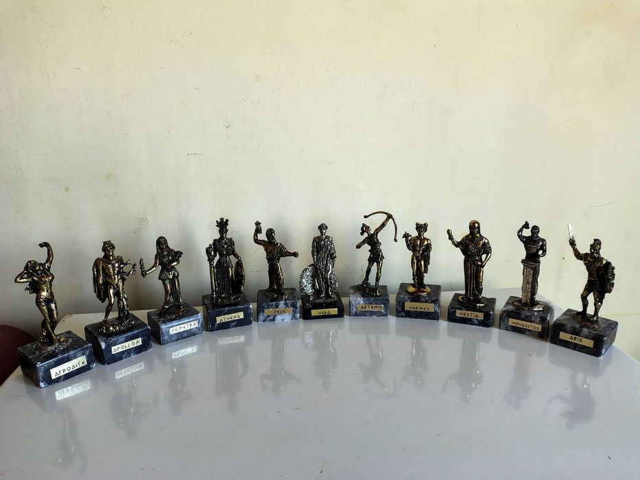 Колекционерски Бронзови Фигурки-Боговете На Олимп