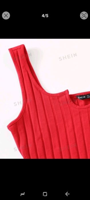 Set sport roșu bumbac