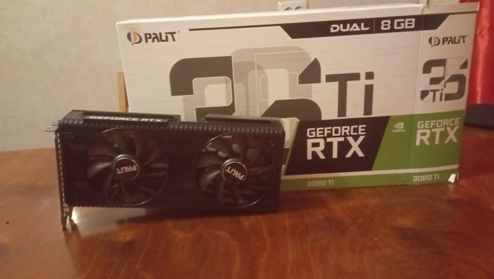Видеокарта Palit GeForce RTX 3060ti (8gb)