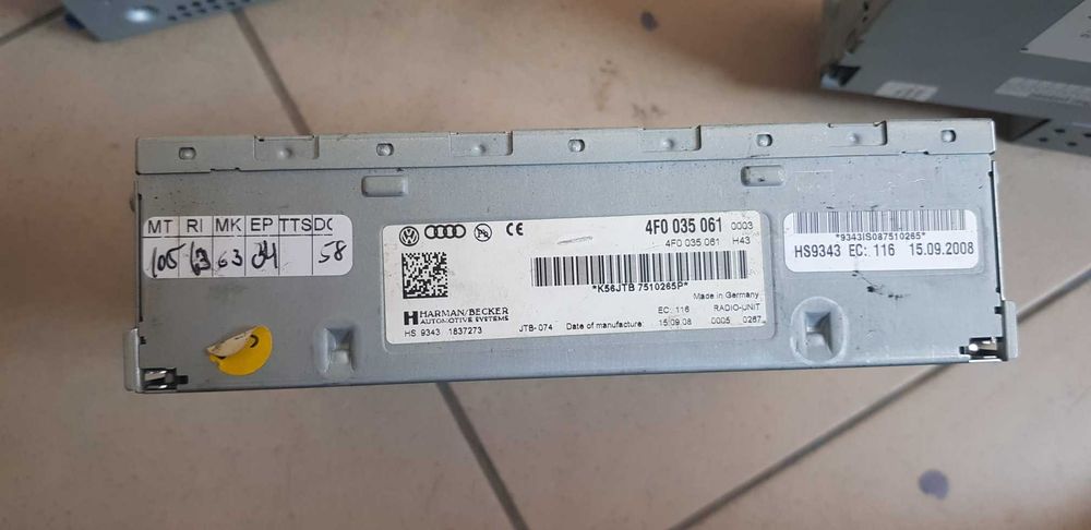 Navigatie MMI Calculator confort airbag ECU Ceasuri Audi A6 C6 2.0 Tdi