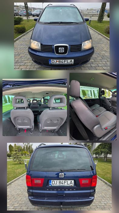 Seat Alhambra ( Sharan ) 2009 # 1.9 TDI 116 CP ( BVK ) # EURO 4 # Navi