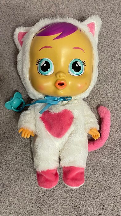 Papusa Cry Babies pisicuță