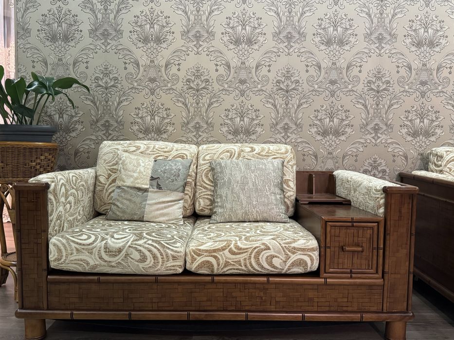 Эксклюзивный Диван софа кресло бамбук