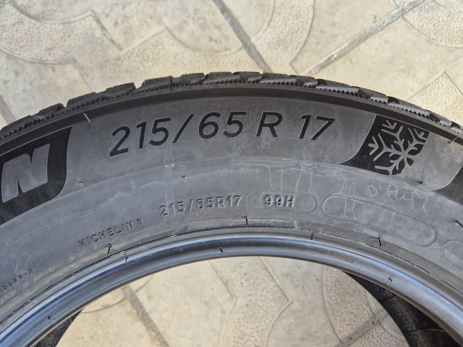 4бр.зимни гуми 215/65/17 99H Michelin  Pilot Alpin 5