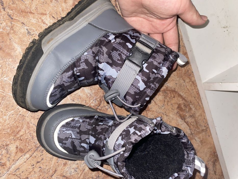 зимние ботинки для мальчика