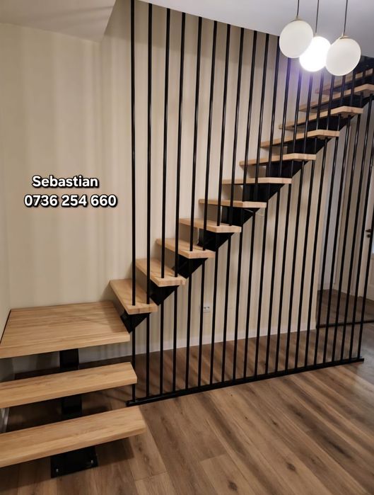 Scara de interior metal