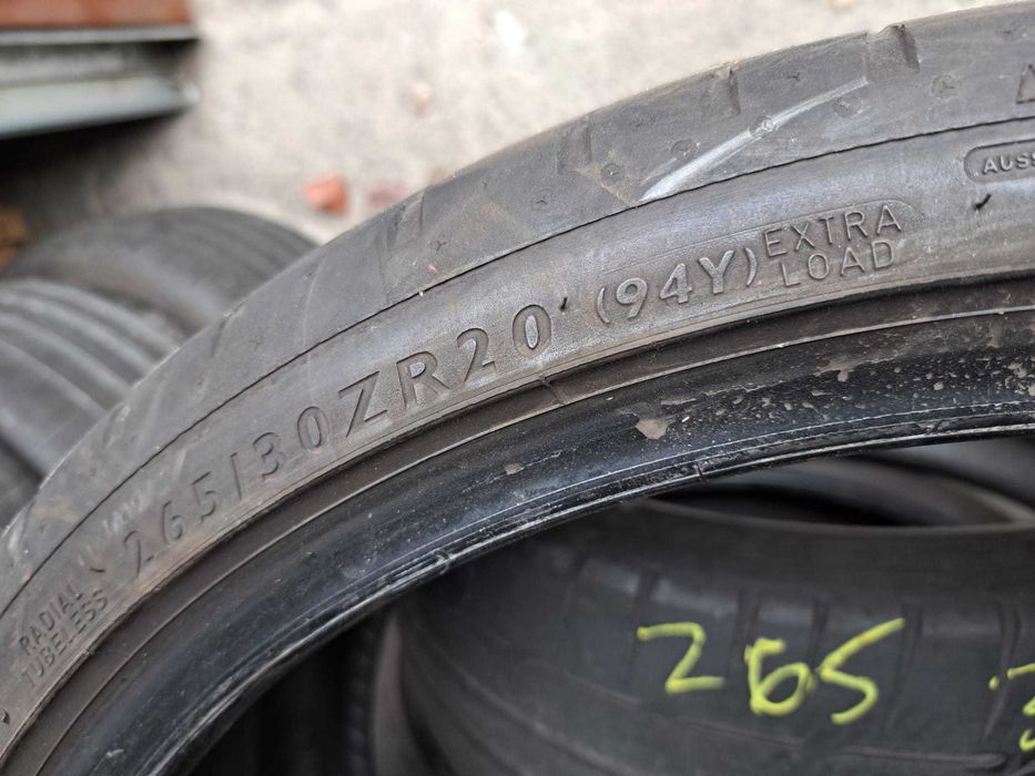 4 anvelope 265/30 R20 Dunlop