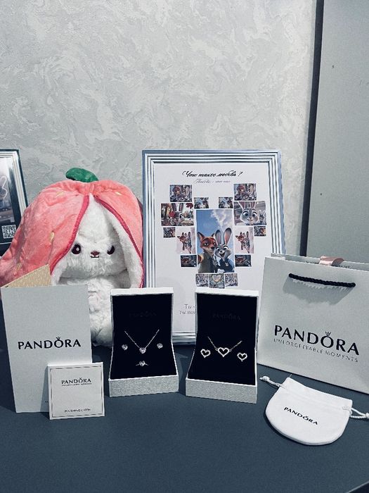 Пандора зайчик рамка