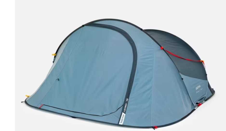 Vina Cort camping instant 3 locuri, 2 Seconds albastru