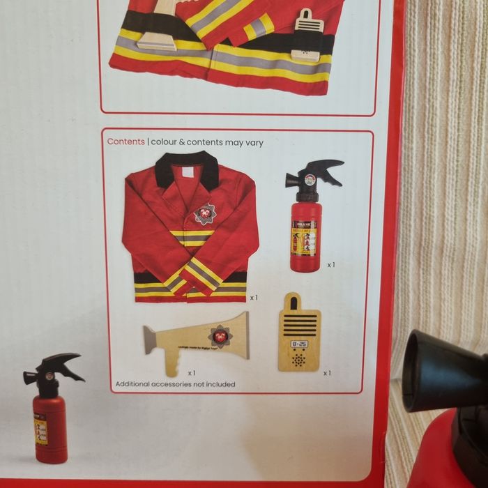 Costum pompier 3-4 ani